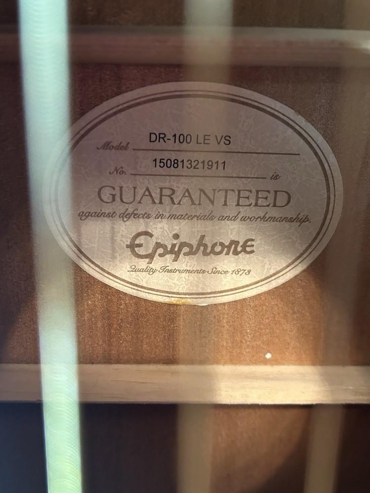 Epiphone Acoustic Guitar New