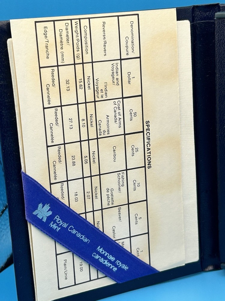 1981 RCM Specimen Set - 6 coins