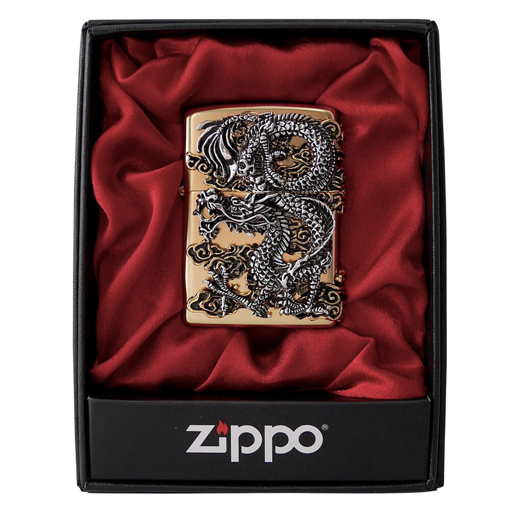 ZIPPO 250-18 Flying Dragon GD Windproof Classic Lighter