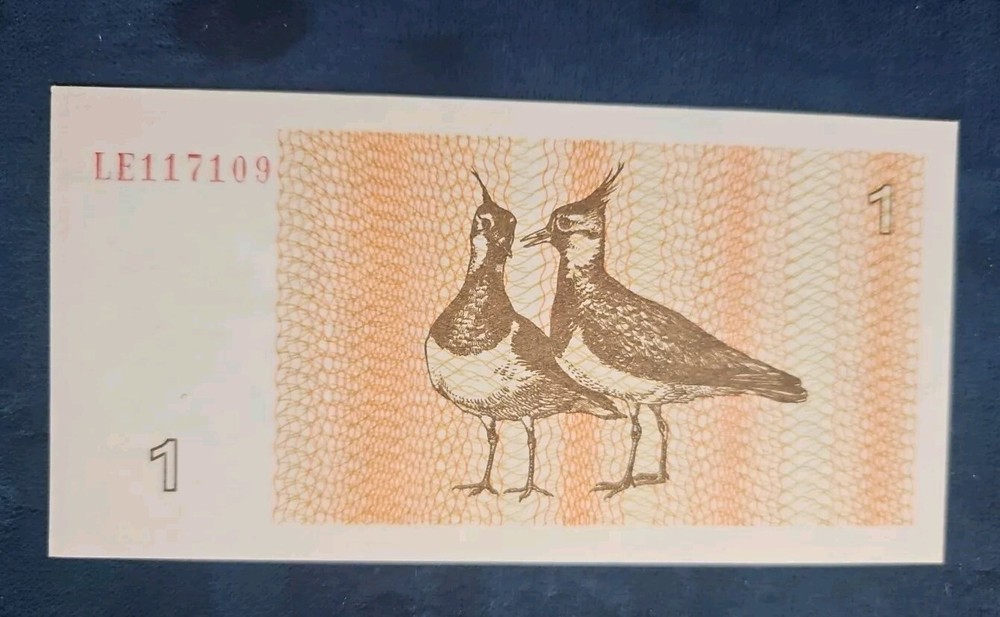 Lithuania P-39 1 Talonas 1992 Unc