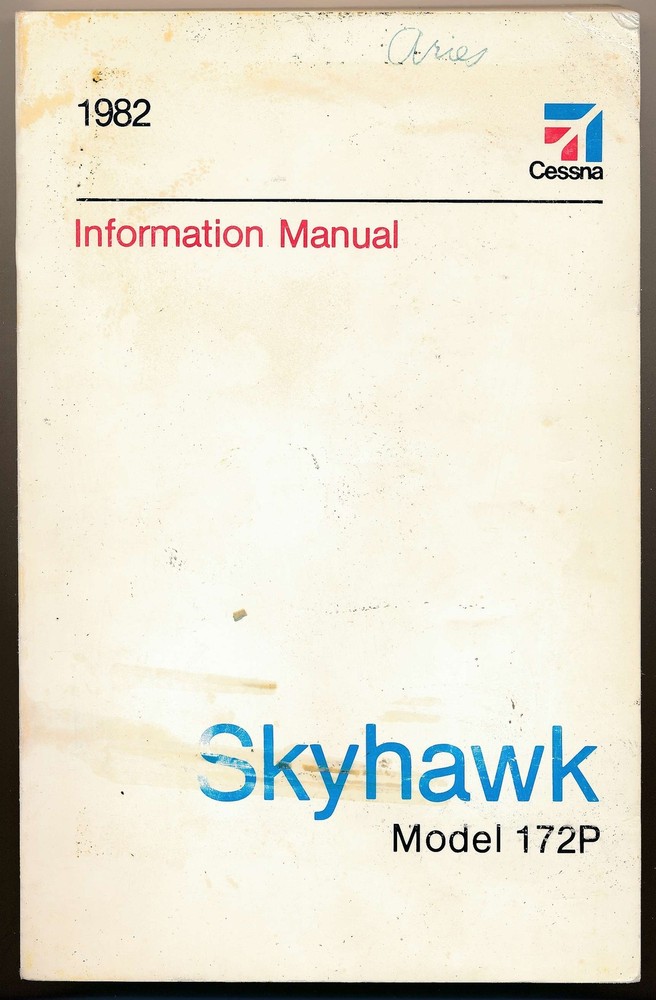 Cessna 172P Manual + Supplement 1982