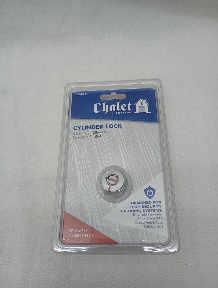Chalet Cylinder Lock - NEW - Designed For High Security Latching Systems