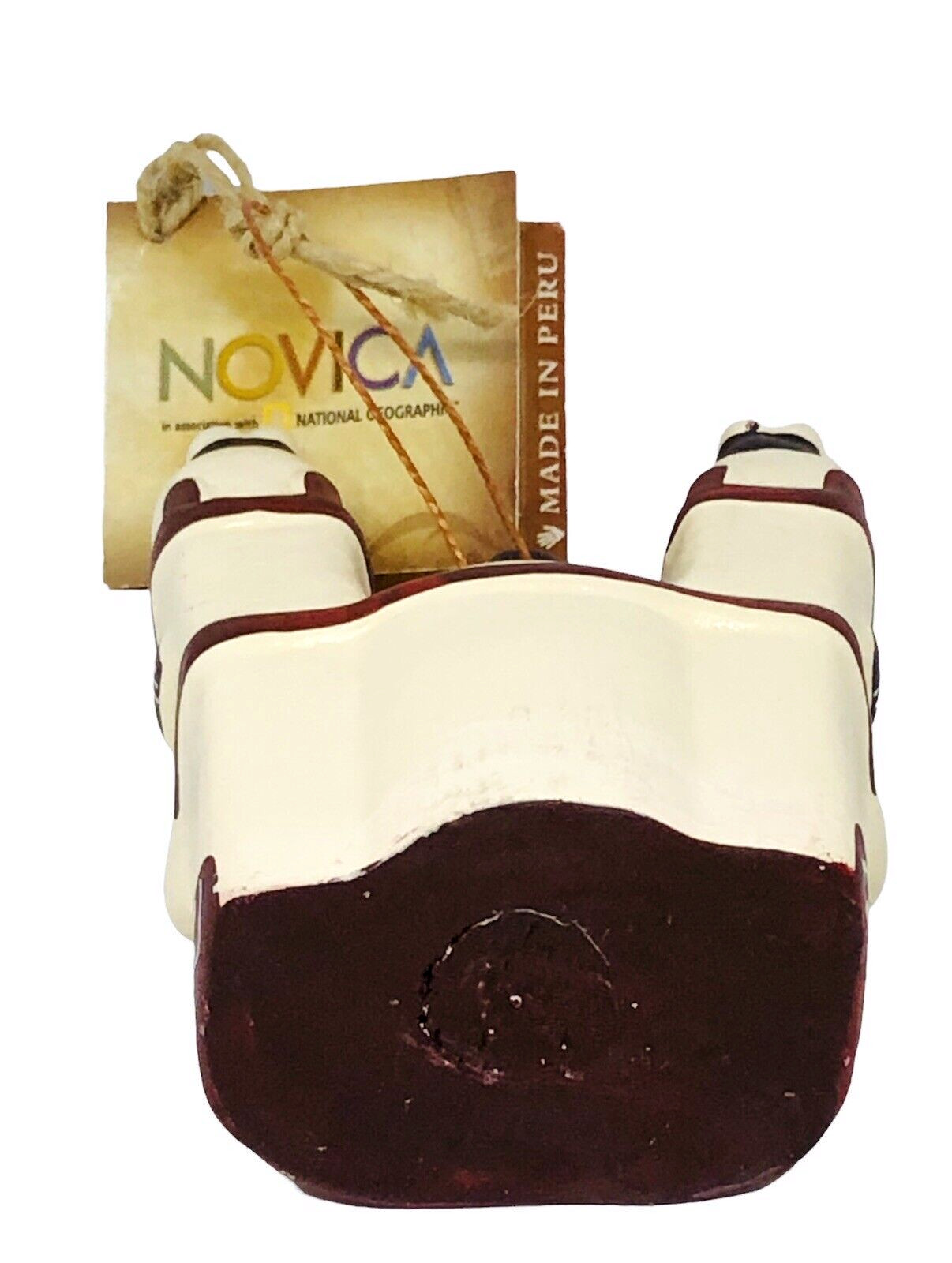 Novica Ayacucho Peru Mini Church Nativity – Hand Painted Ceramic Retablo 4”