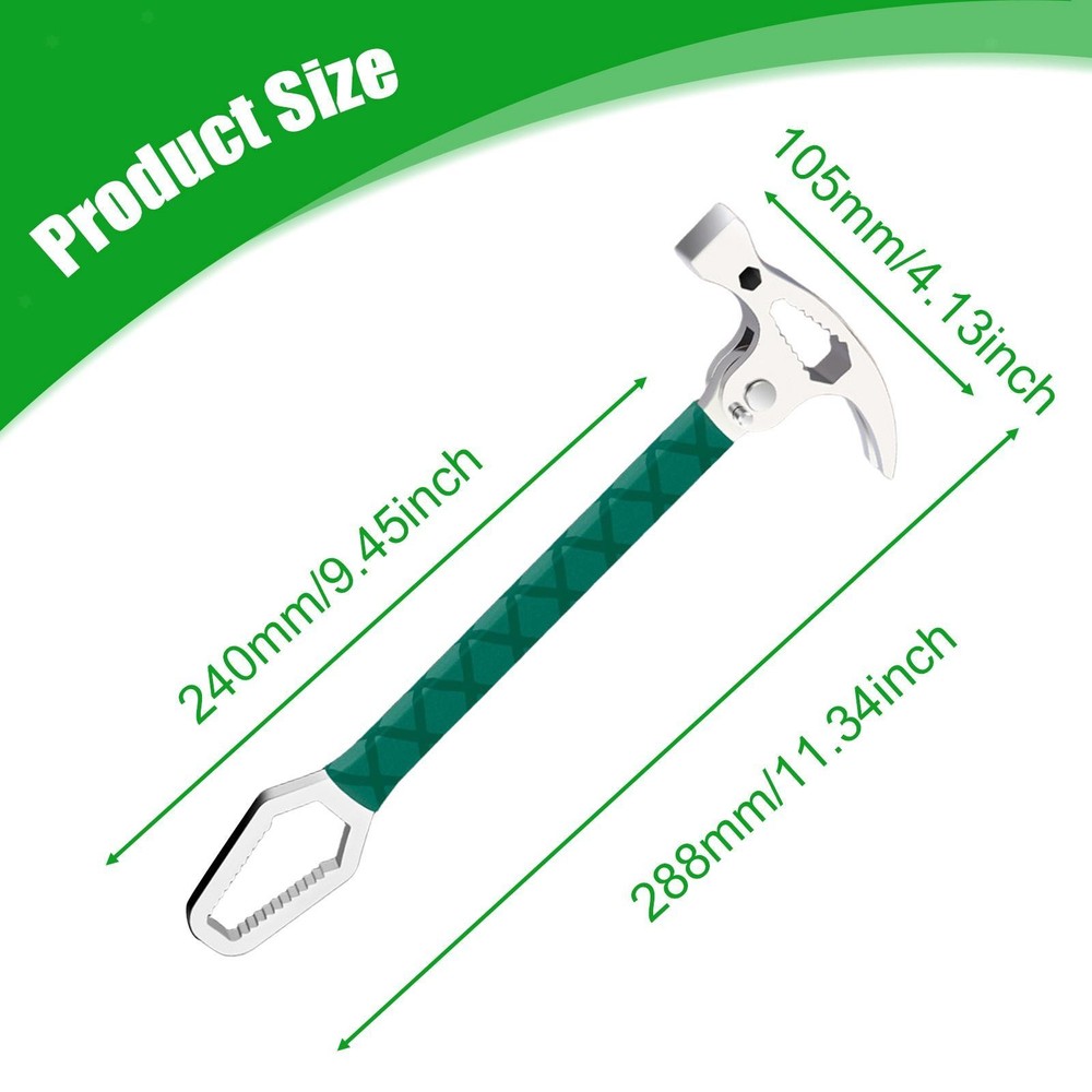 Foldable Claw Hammer Versatile Lightweight Handling Sturdy Carpentry Hammer