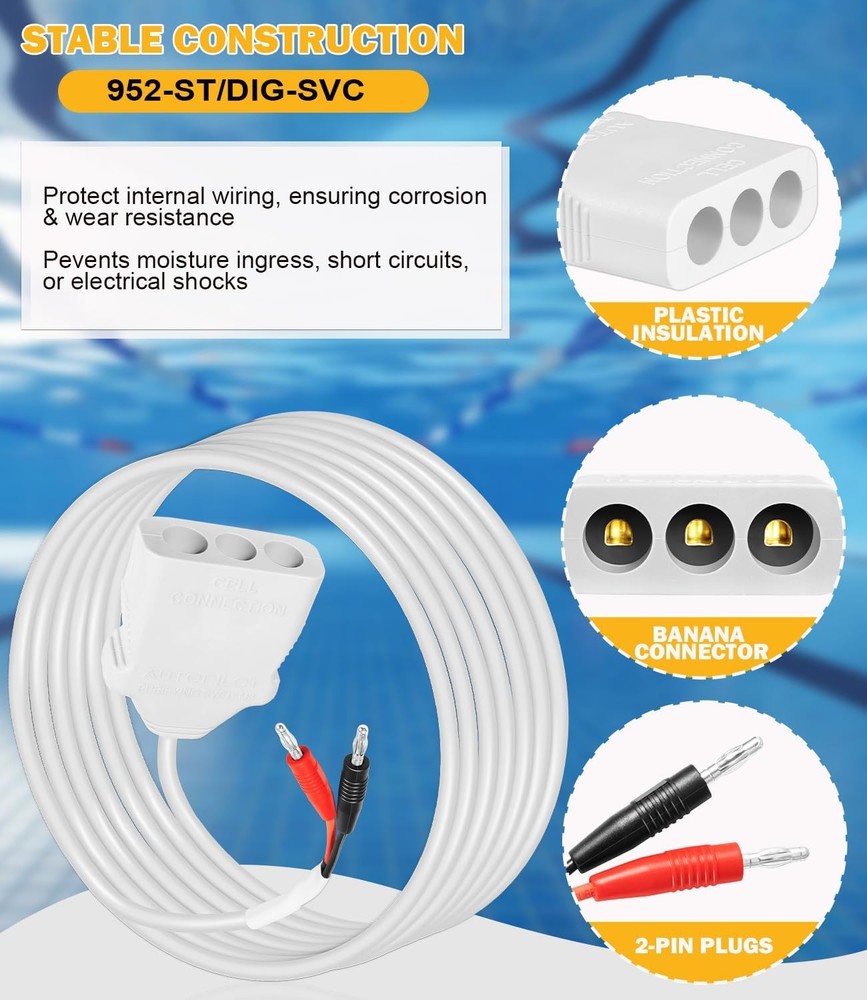 952-ST/DIG Salt Cell Cord Replacement for AutoPilot Salt Chlorination Systems