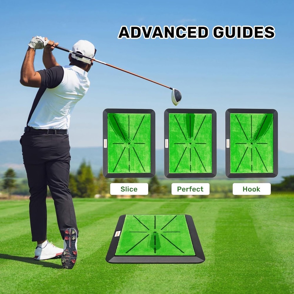 Versatile Golf Training Mat with Quick Feedback - Perfect for Indoor & Outdoor