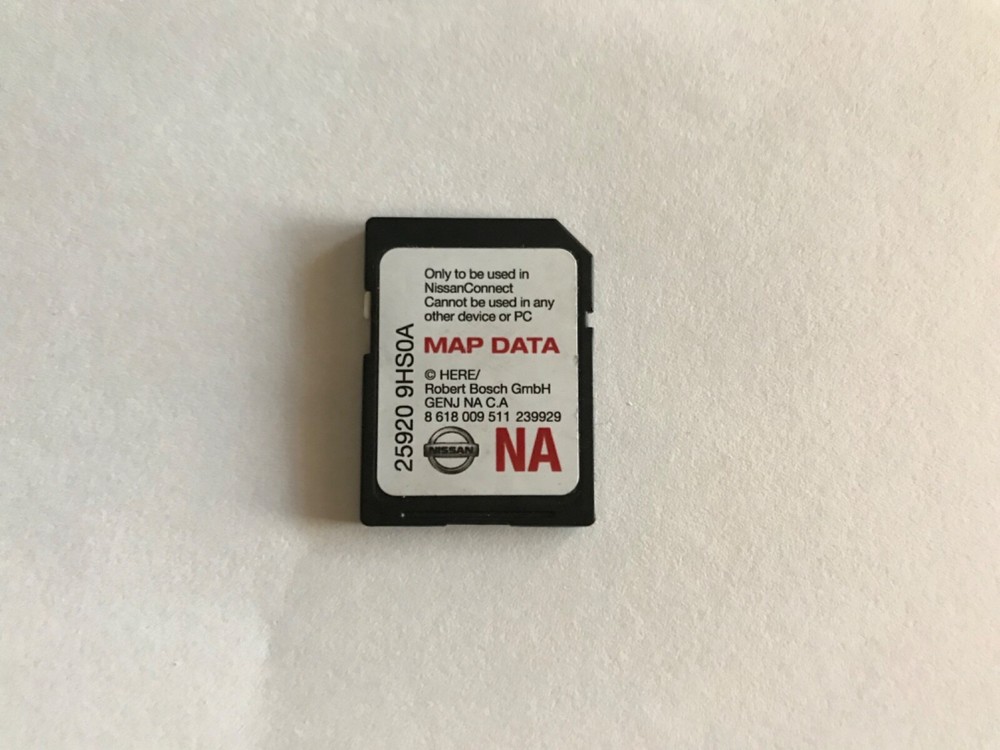 2014 2015 2016 SD Navigation CARD MAP MEMORY 25920-9HS0A 259209hs0a 9hs0a
