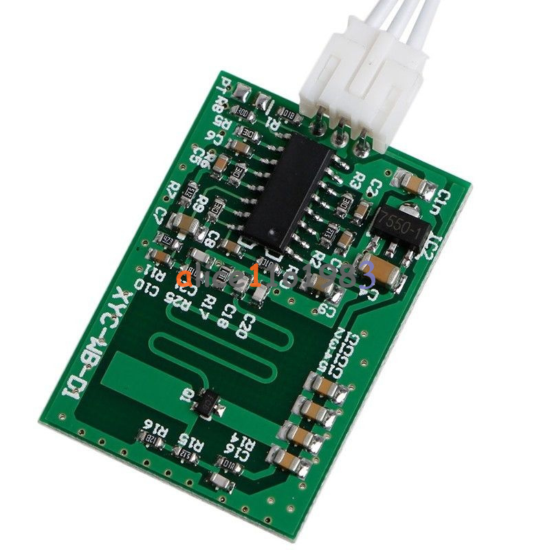 Sensor DC Microwave Radar Detector Module 3-8 M Control Home Light Switch Motion