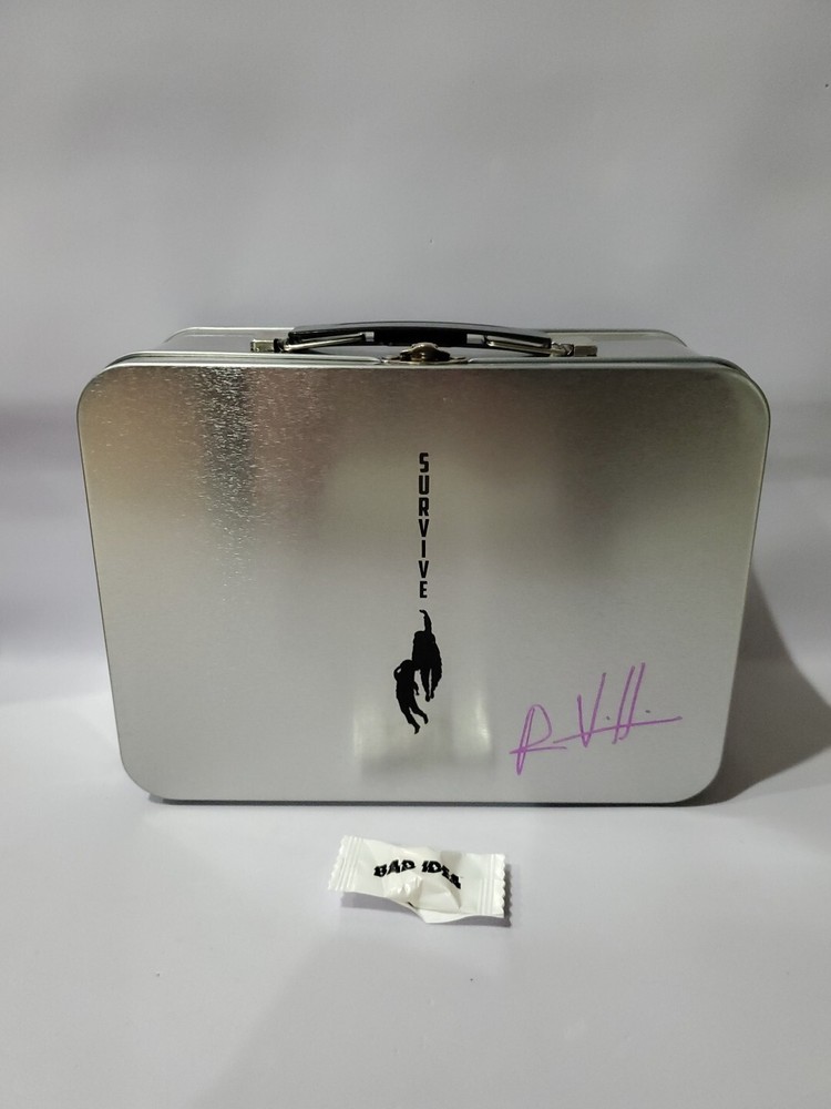 Survive Bad Idea Comics Lunch Box Auto By Rob Venditti Baltimore Comic Con Excl.