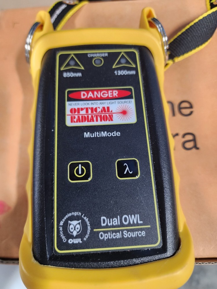 OWL D02-85 Dual OWL Optical Source TESTED WORKING BUY MORE AND SAVE SEE NOTES