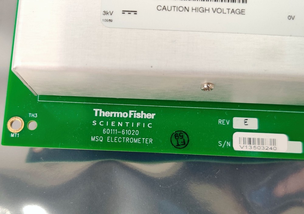 Thermo 60111-61020 Electrometer Interface Board w Spellman 3kV Power Supply