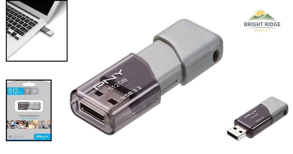 Reliable 512GB USB Flash Drive with Fast Data Transfer and Lightweight Design