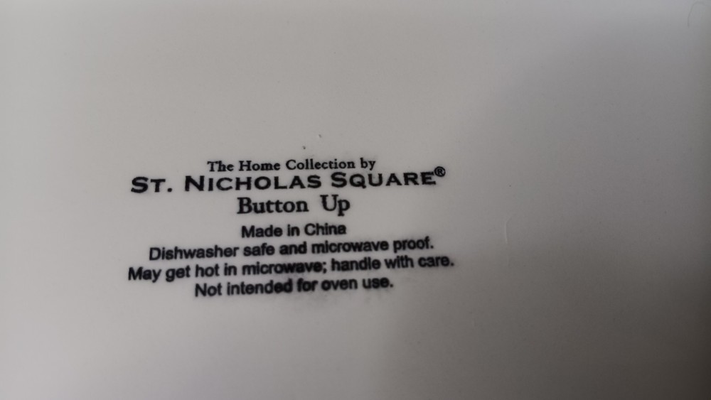 St. Nicholas Square Button Up Snowman Serving Tray with Handles