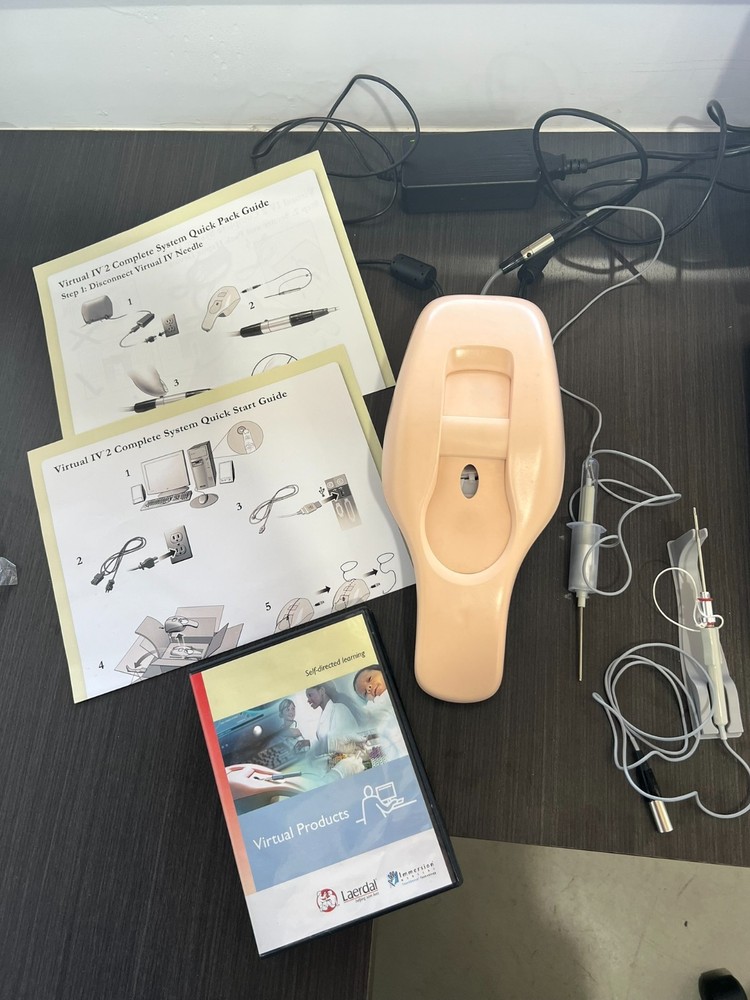 Laerdal Virtual IV 2.0 & Phlebotomy Complete system w/ Computer, Licenses, WORKS