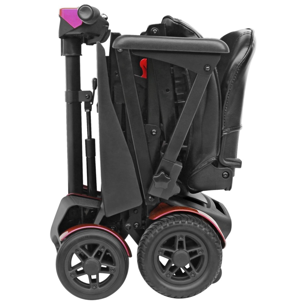 Lightweight 4-Wheel Mobility by , Foldable Frame, Adjustable Comfort & Console