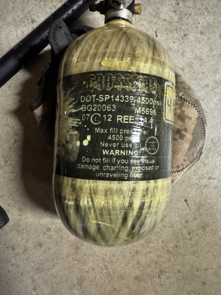 Tippmann Crossover Paintball Marker Mechanical/Electronic with Extras