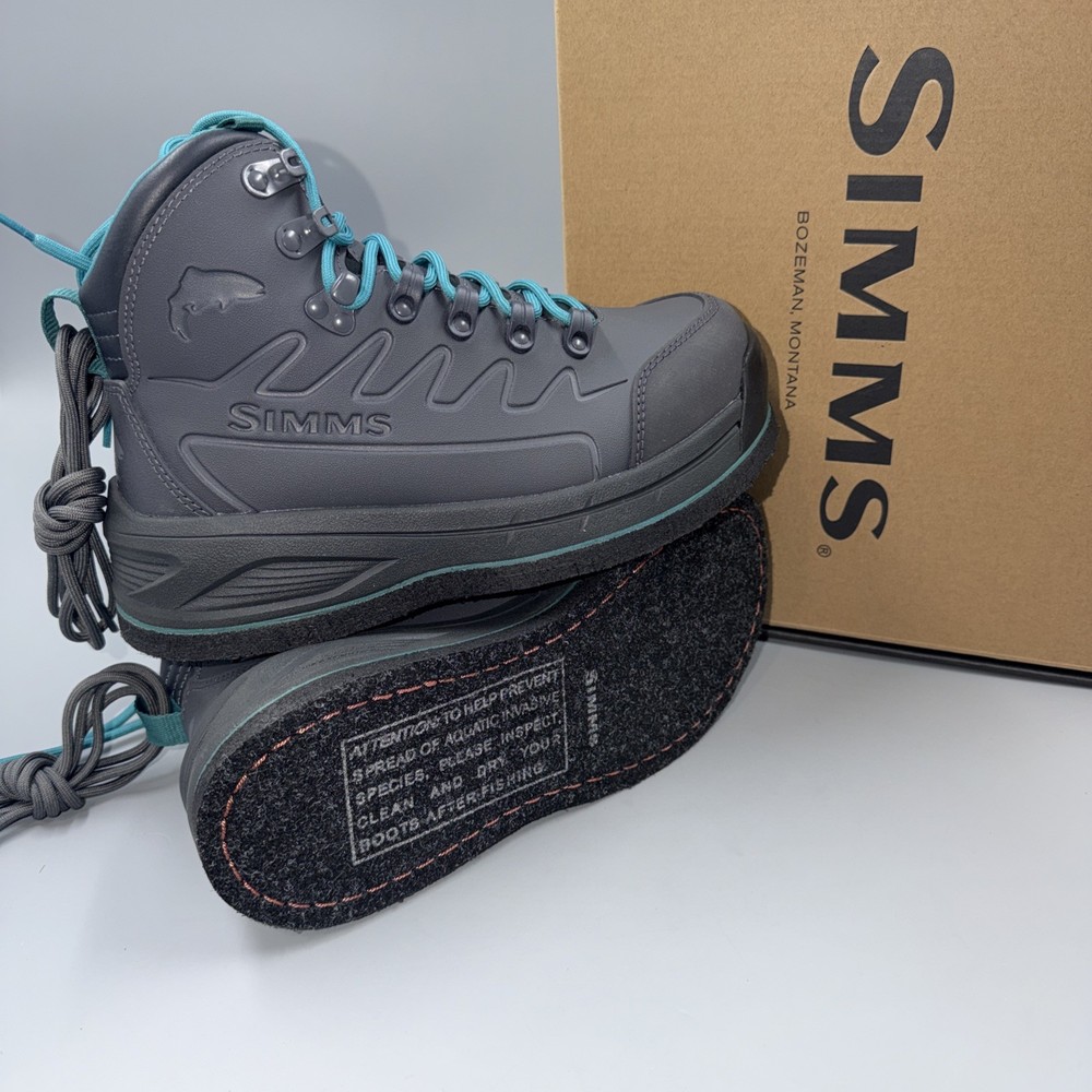 Simms Freestone Wading Boot-  Felt - Slate- Women’s 7 - New