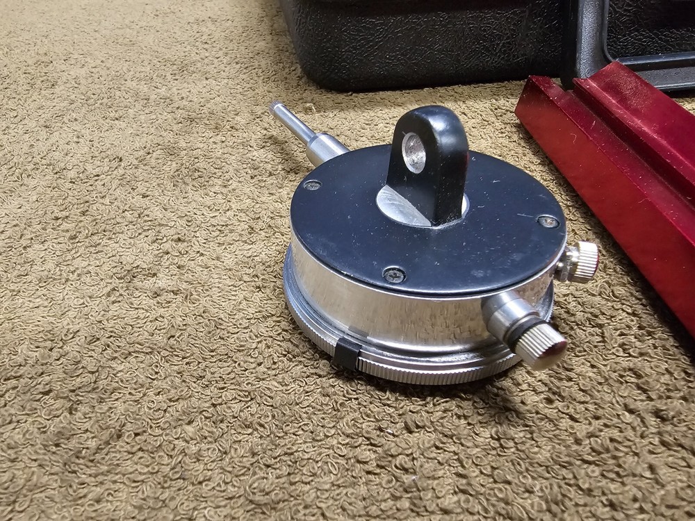 0-1" Dial Indicator High Precision .001" Test Manual Machinist Fine Adjust Base