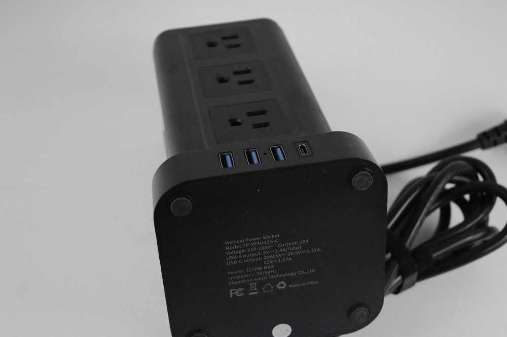 NVEESHOX Vertical Power Socket