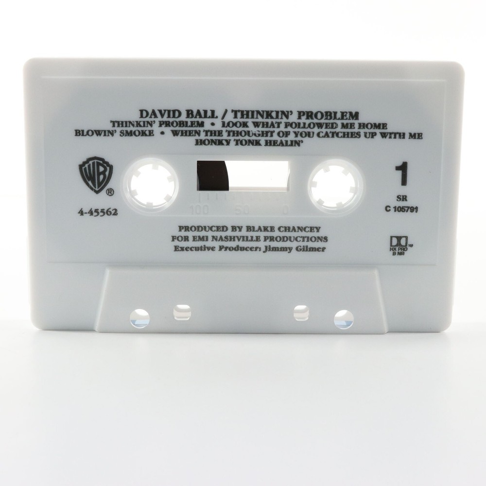 Thinkin' Problem by David Ball (Cassette Tape, 1994, Warner / BMG) 9 45562-4