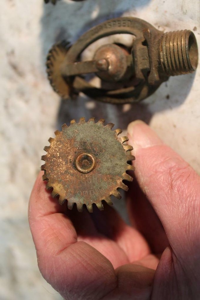 vintage Grinnel , rasco sprinkler head