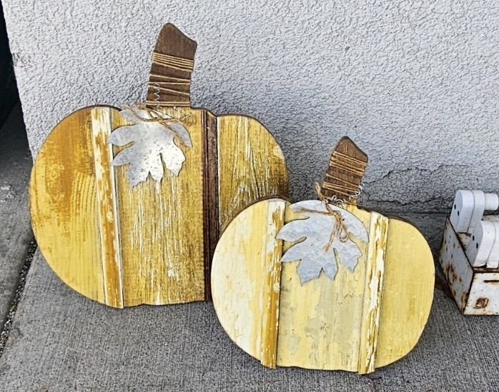 Pumpkin Decor, Wood