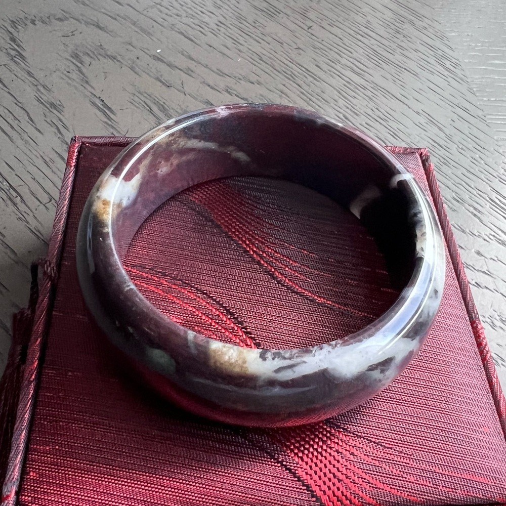 Chicken blood soft bangle 60mm