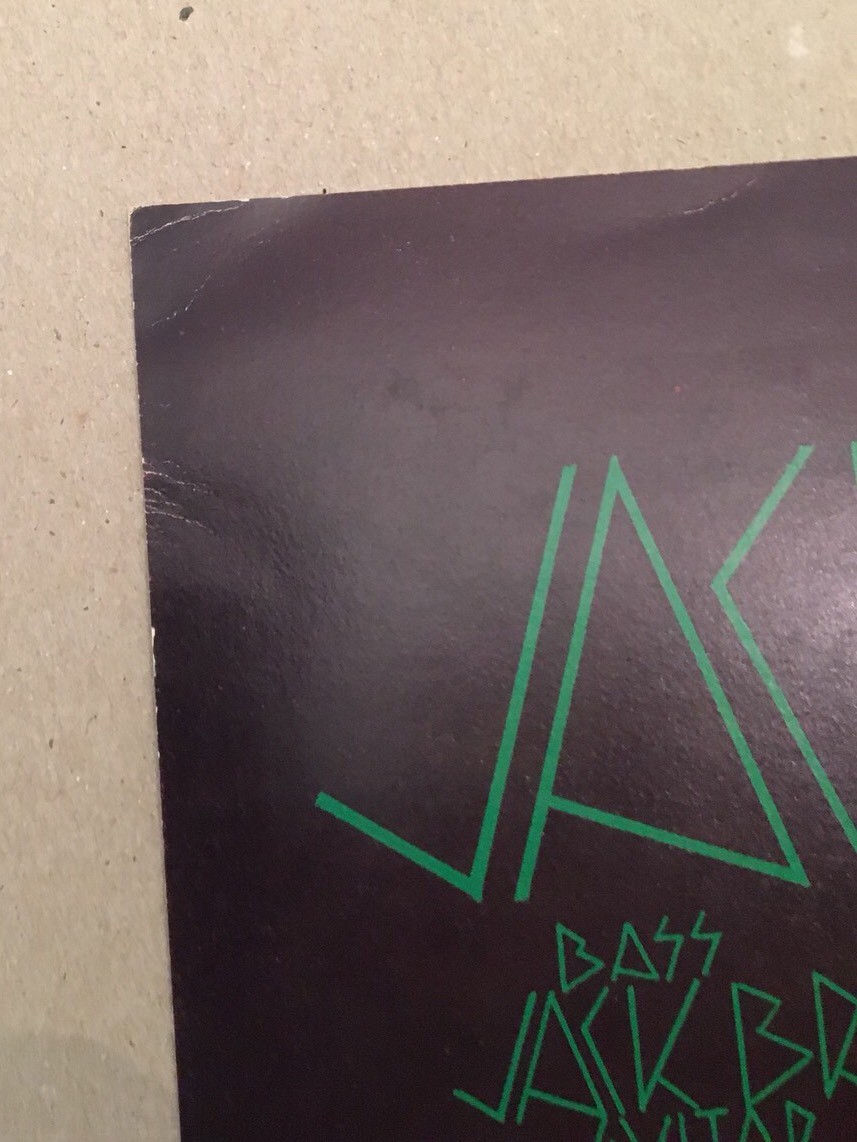 BG220 poster 1970 Vintage Jack Bruce Mountain Fillmore Singer 1st Graham