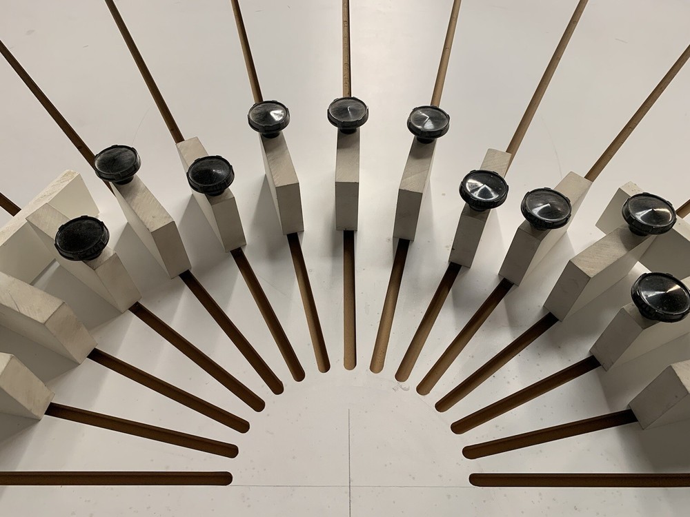 Arch Setup Table AVBCO - 15 adjusting knobs 96” x 48” Shutters Manufacturing