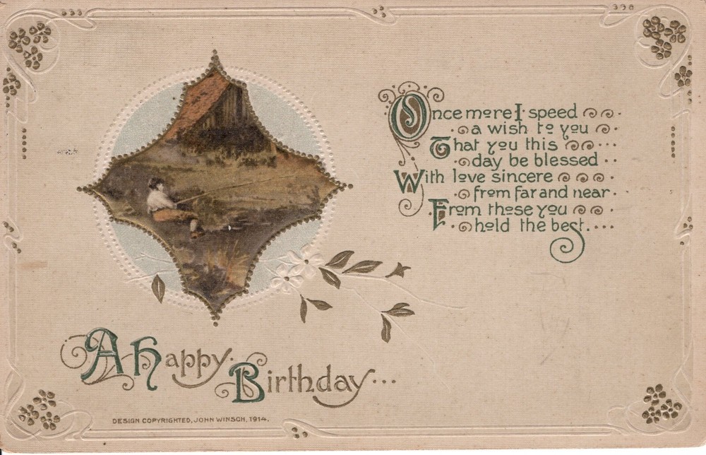 A HAPPY BIRTHDAY - PC1953