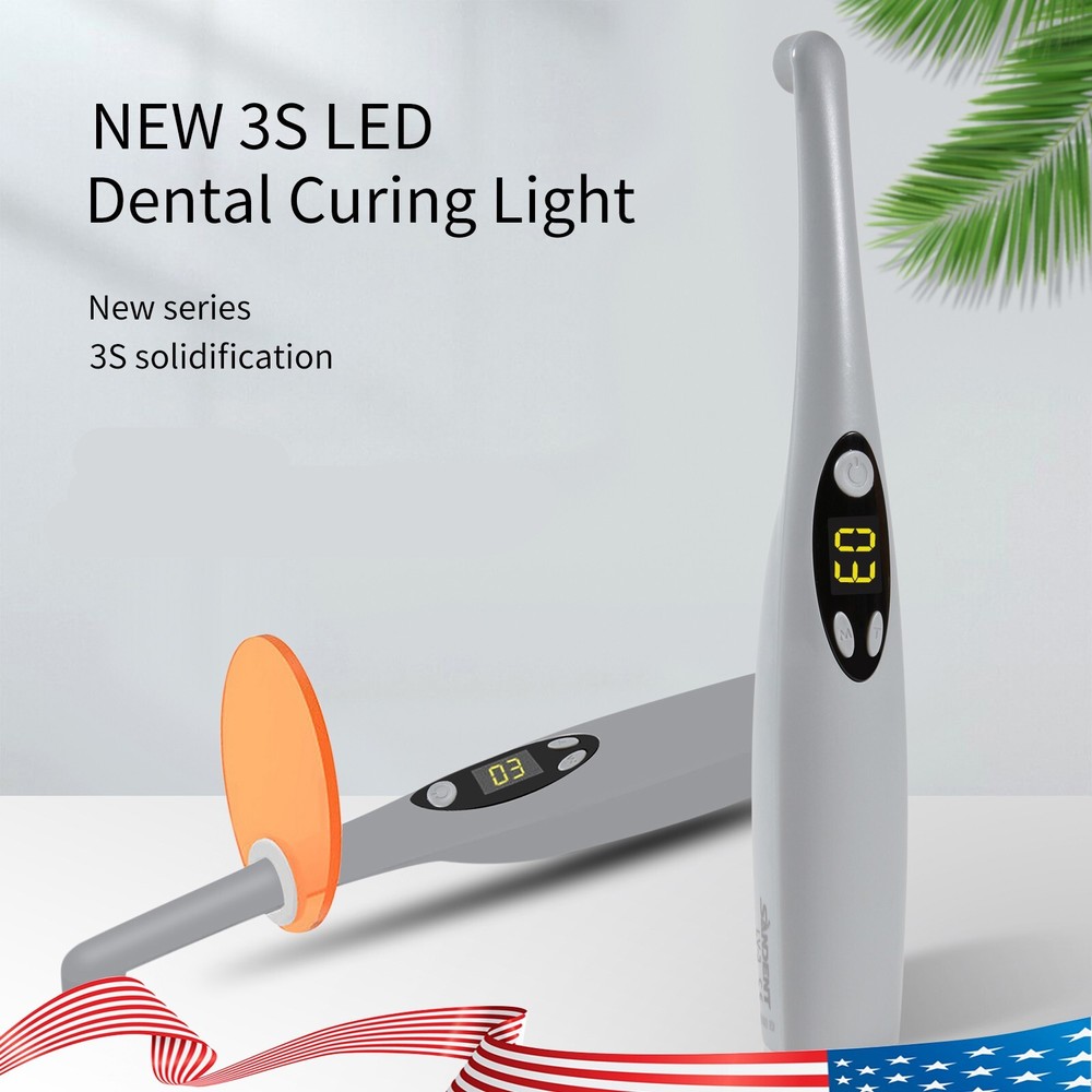 Dental Wireless 3 Second LED Curing Light Cure Lamp High Power Lamp Curing Light