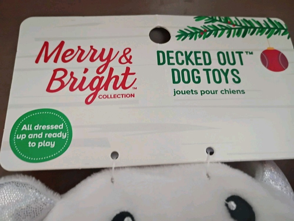 2 Holiday Dog Toys