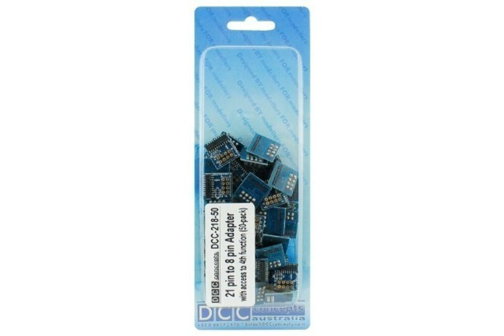 DCC Concepts DCC218650 6-FUNC 21 TO 8 ADAP 50/PA