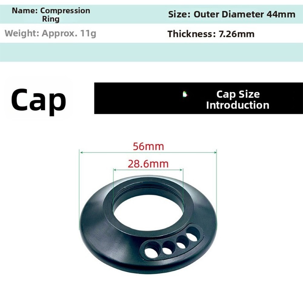 Integrated Handlebars Headset Adapter Bicycle Converter Stability Enhancement