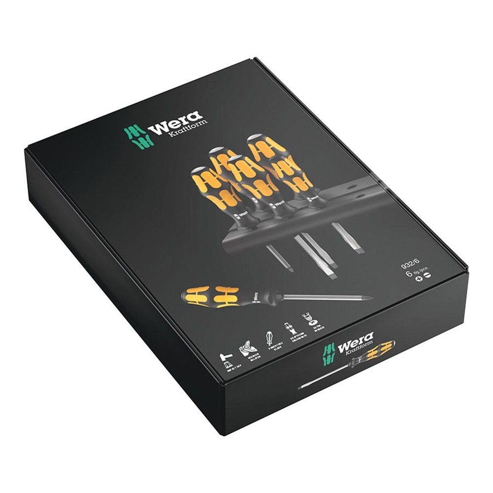Wera 932/6 Screwdriver Set 05018282001