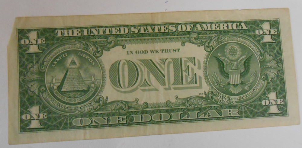 1957 Silver Certificate Star Note AVERAGE CIRCULATED - * 02848575 B