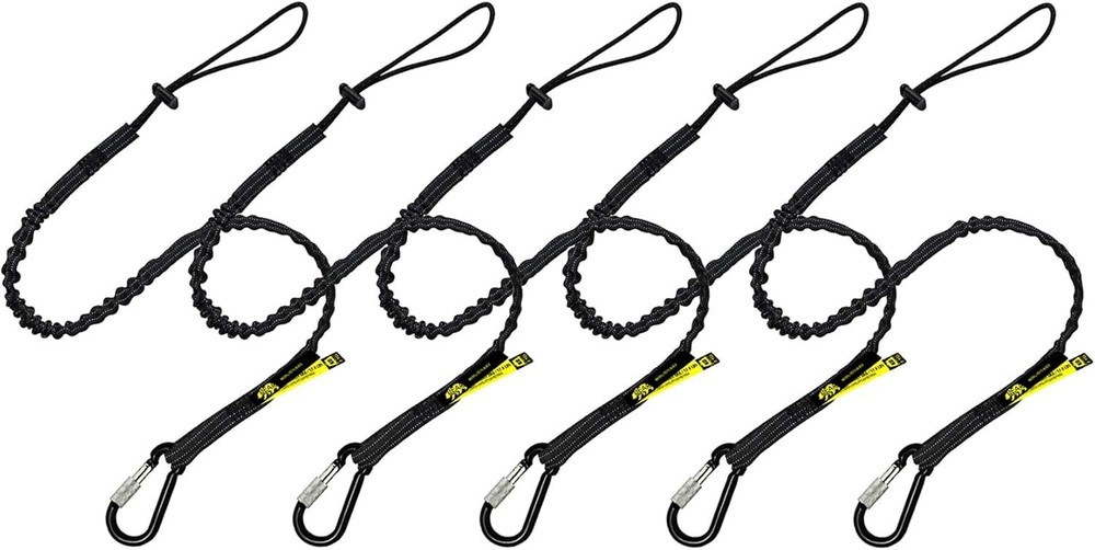 Durable 8KG Tool Lanyard with Elastic Webbing - Perfect for Construction Use