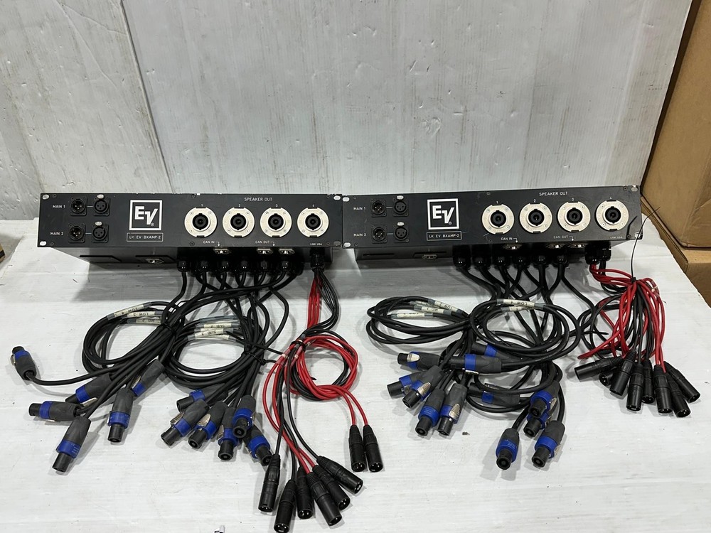 EV LK EV BXAMP-2 SPEAKER PANEL W/ 3 BREAKOUT PANELS #237 (One)THS