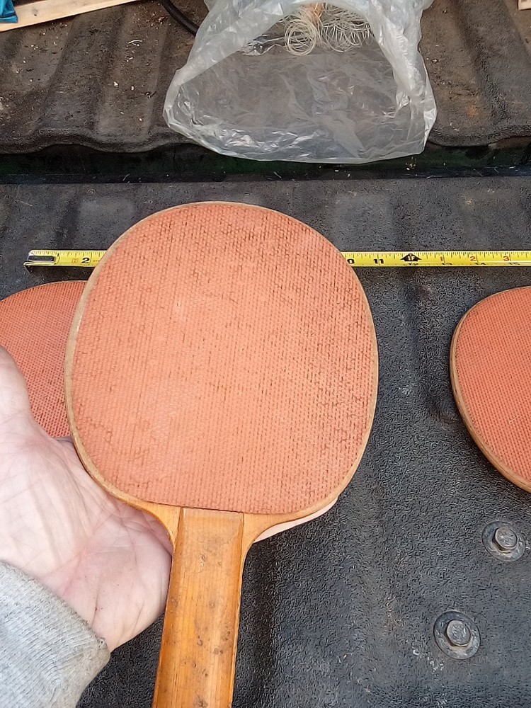 Vintage Ping Pong Paddles