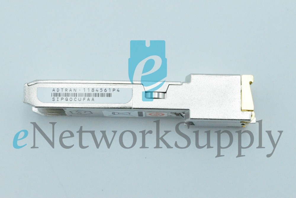 ADTRAN 1184561P4 SIPQ0CUFAA ELECTRICAL FORMAT SFP