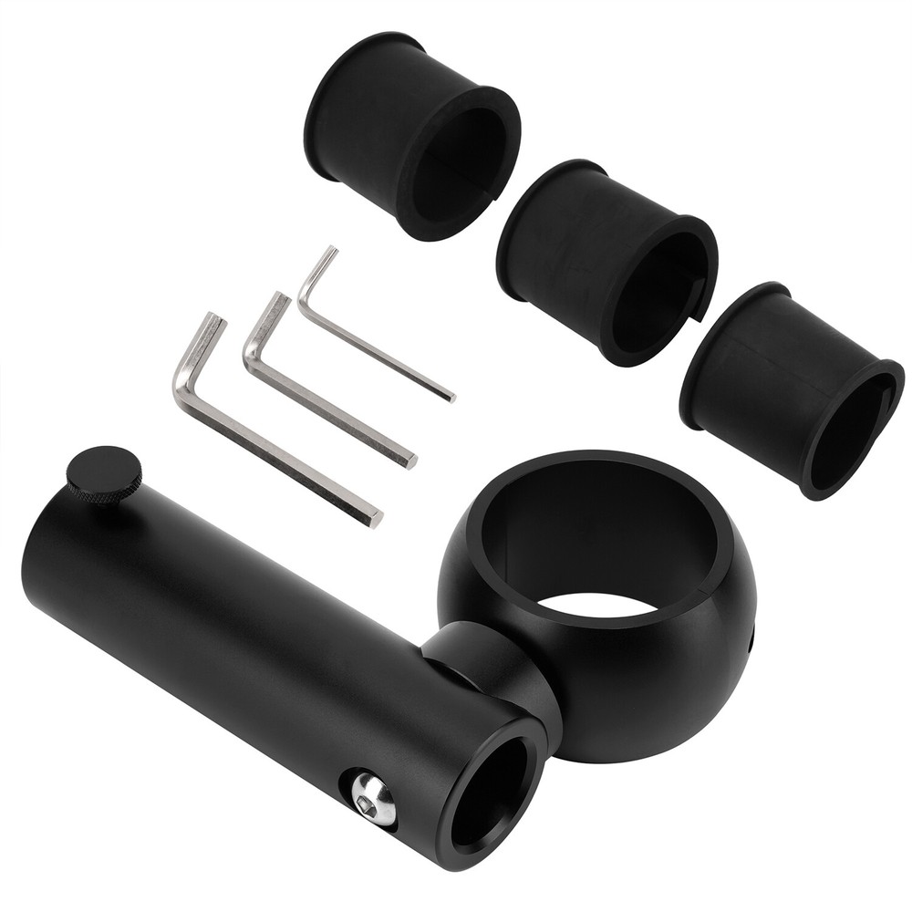Boat Flag Pole Bracket Kits Rail Mount without Drilling 360 Degree Adjustable