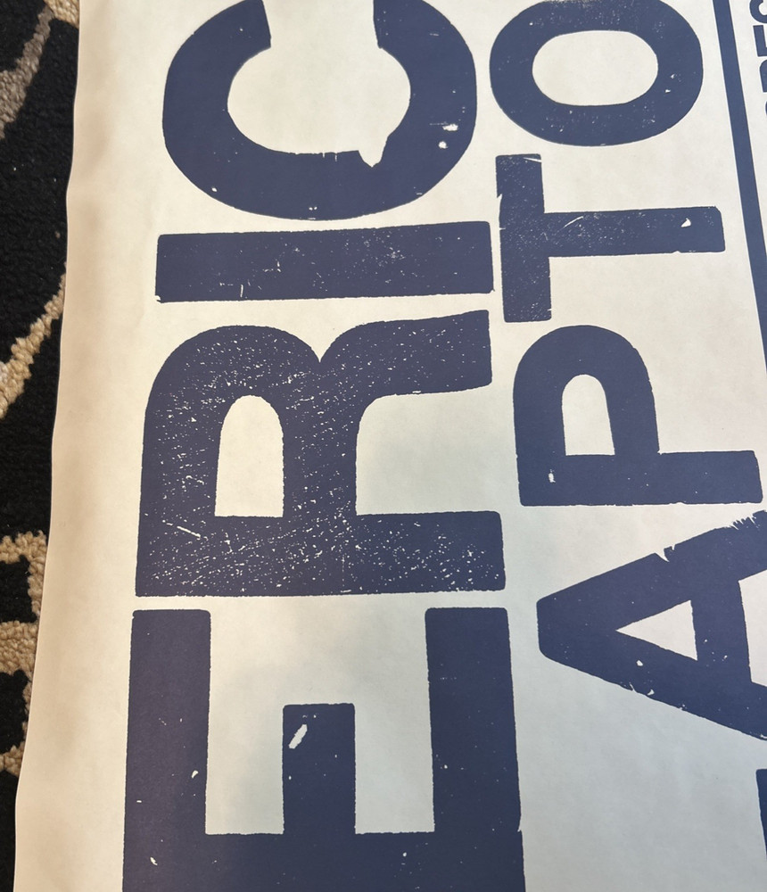 ERIC CLAPTON POSTER "FROM THE CRADLE" ALBUM RELEASE PROMO 1995