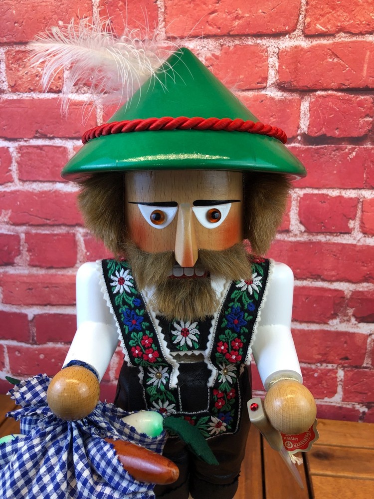 Vintage STEINBACH 17" NUTCRACKER BAVARIAN TYROLEAN S-1689 Authentic From GERMANY
