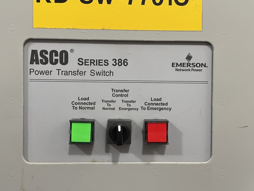 ASCO D00386B30150C10L 150A Automatic Transfer Switch, 280V