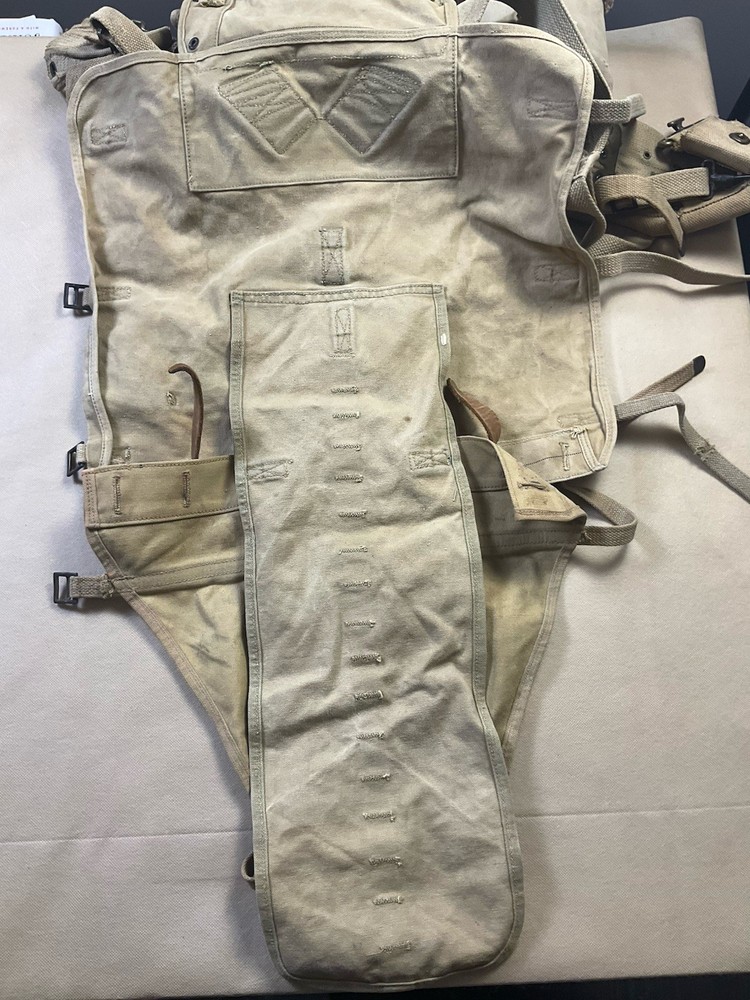 WWI GI Belt With Accessories