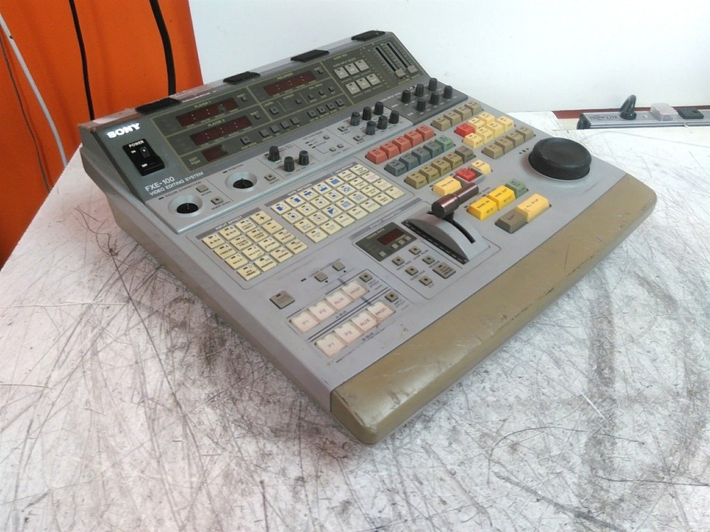 Power Tested Only Sony FXE-100 Video Editing System AS-IS