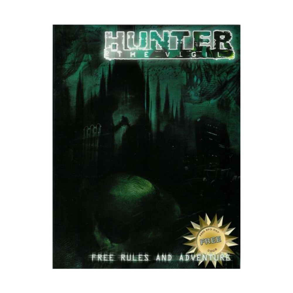 White Wolf Hunter The Vi  Quickstart Rules w/One Year Later (Free RPG Day 2 EX