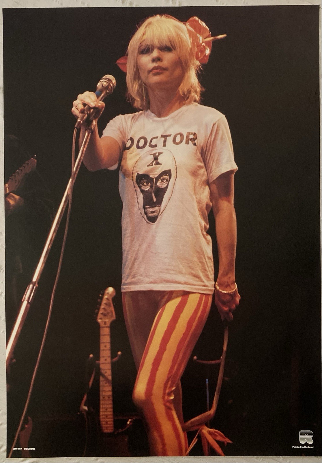 Blondie 1981 Poster Debbie Harry Rock On Holland