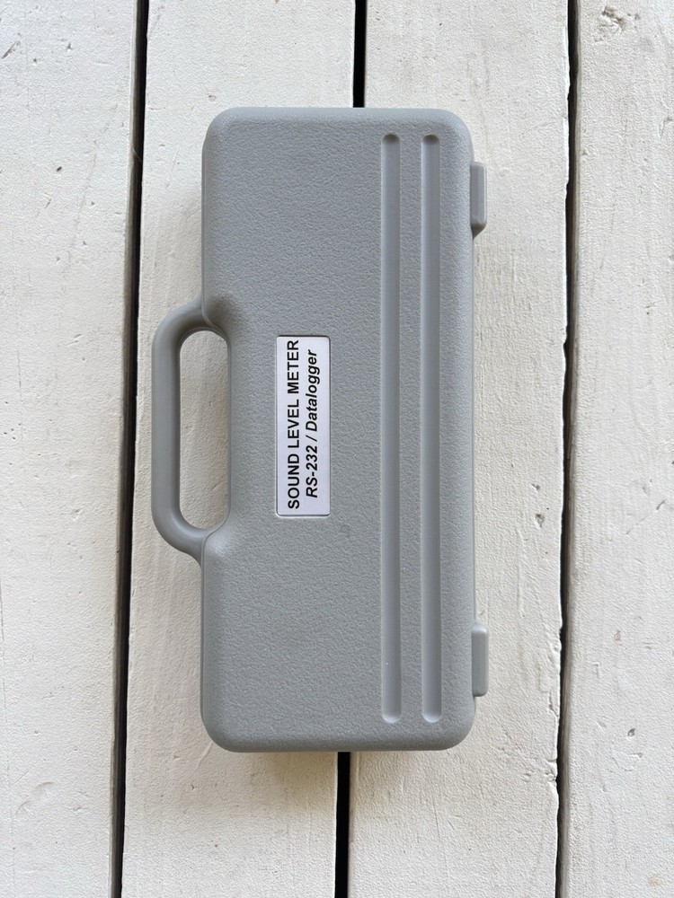 Extech 407764 Sound Level Meter DATALOGGER with Case - FULLY WORKING/LIGHT USE