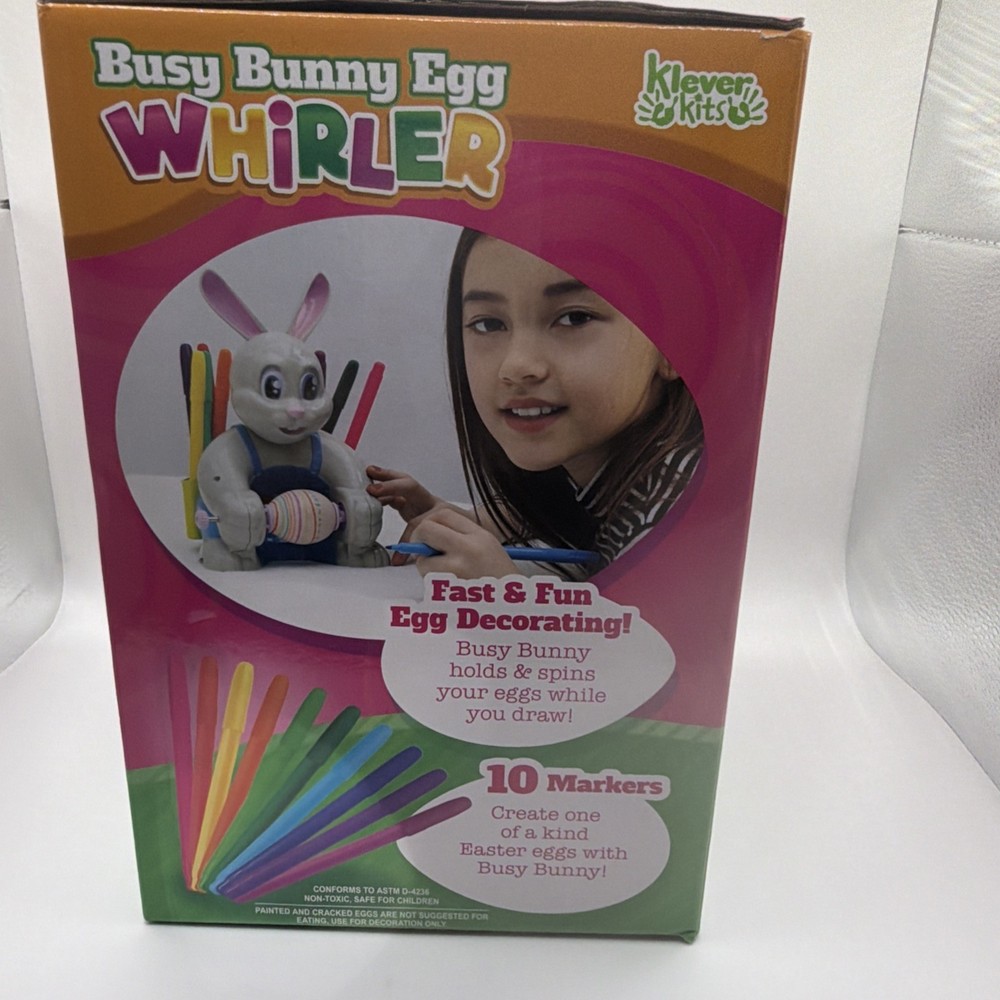 Busy Bunny Whirler Egg Decorating Kit
